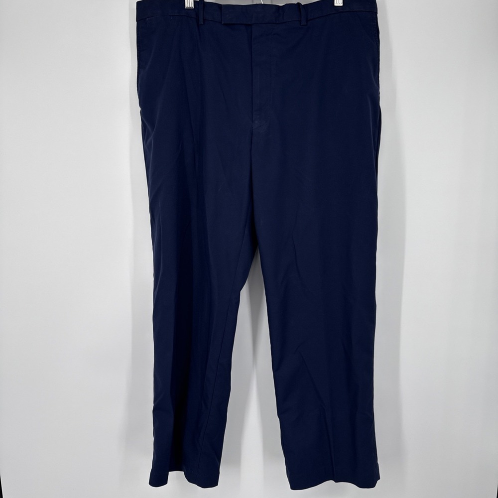 RLX Ralph Lauren Pants Mens 40x30 Navy Blue Tailored Fit Performance Twill Golf
